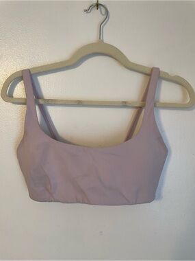 Lavender/pink sports bra size small